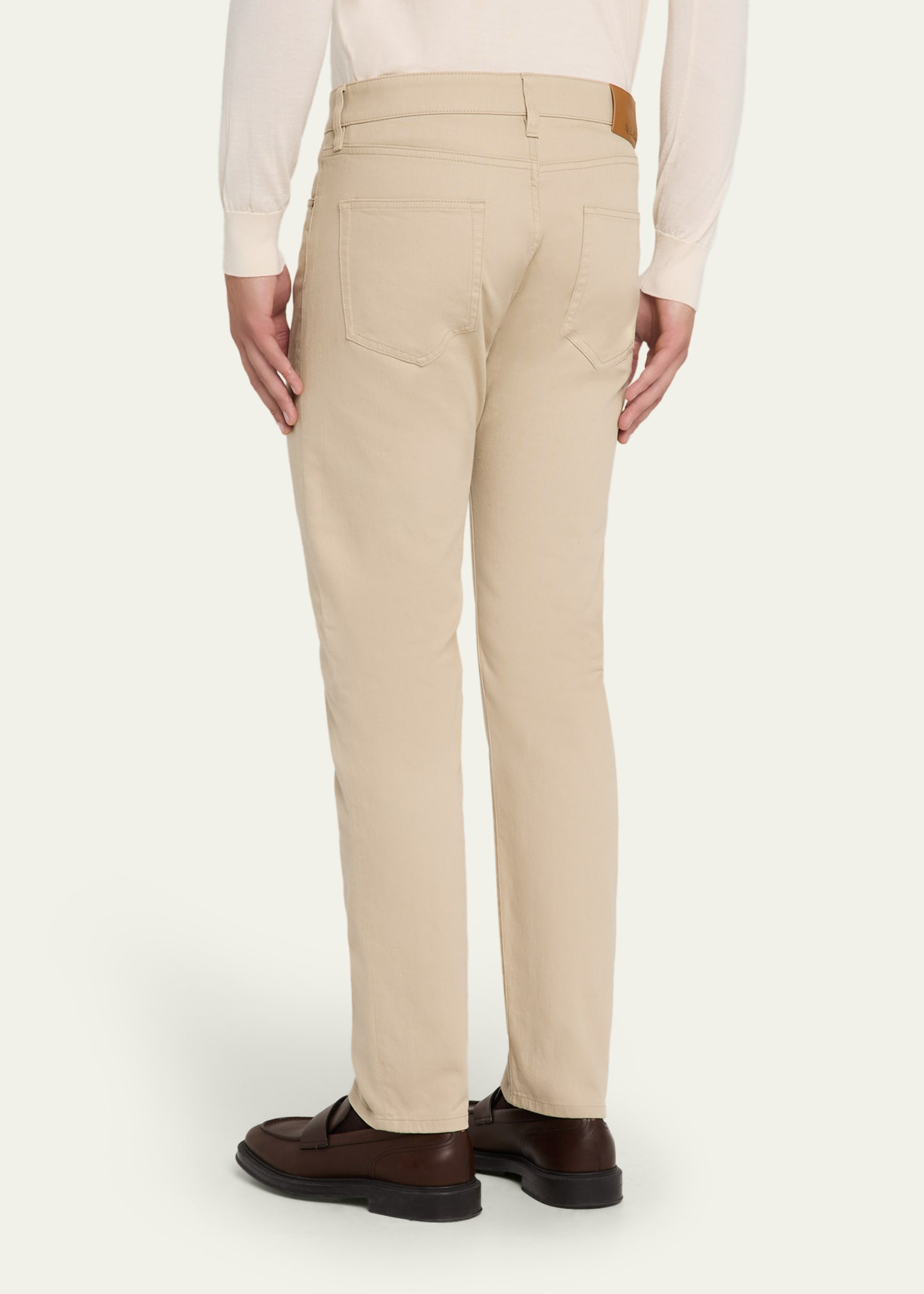 Men's Quarona Slim Five-Pocket Trousers - 3