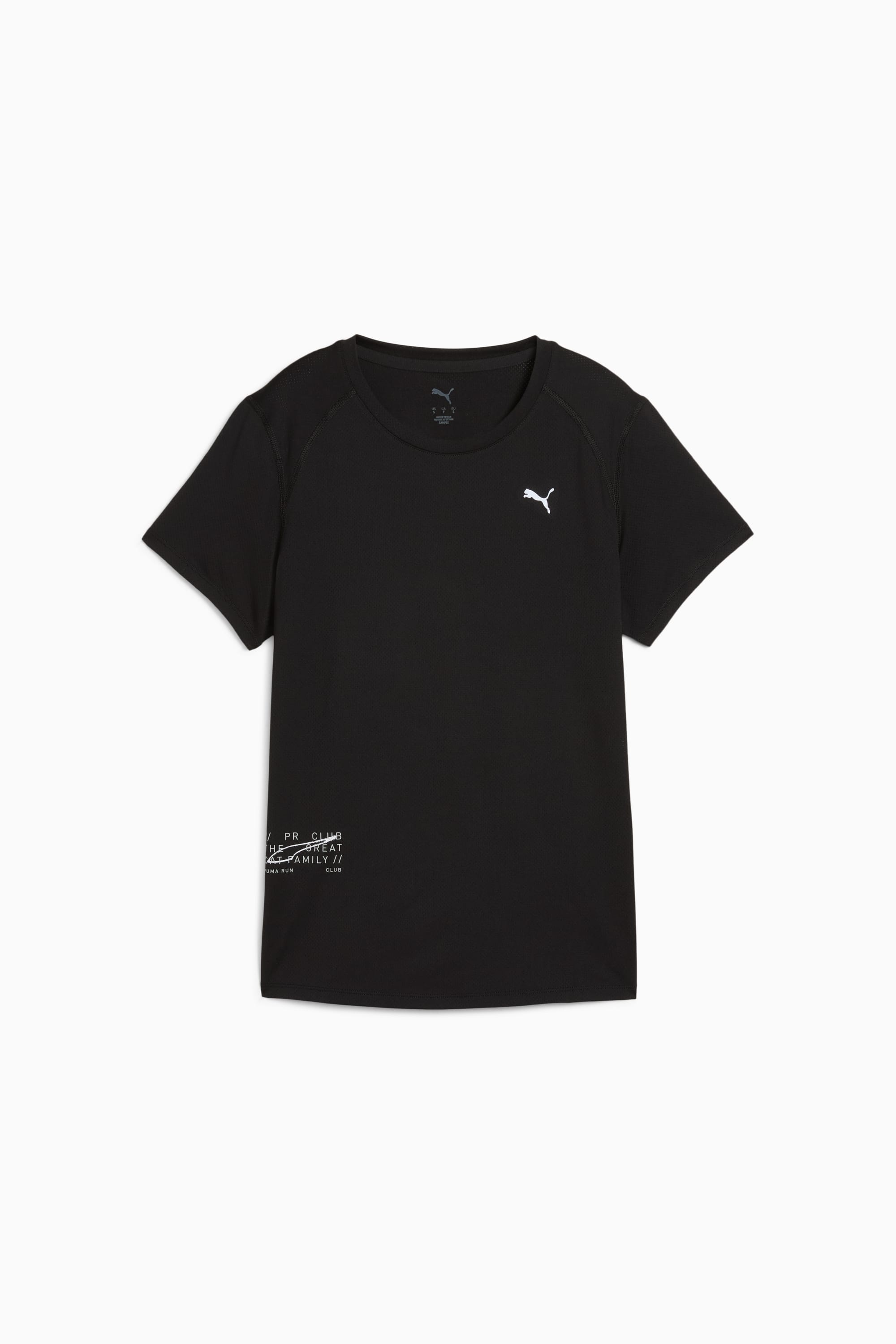 RUN Women's Graphic Mesh Tee - 1