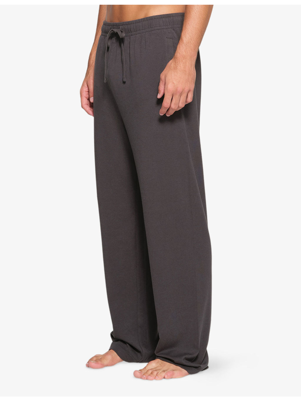 Soft-knit lounge straight-leg relaxed-fit cotton-blend jogging bottoms - 3