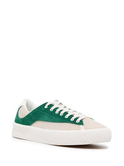 BY FAR suede-panel sneakers outlook