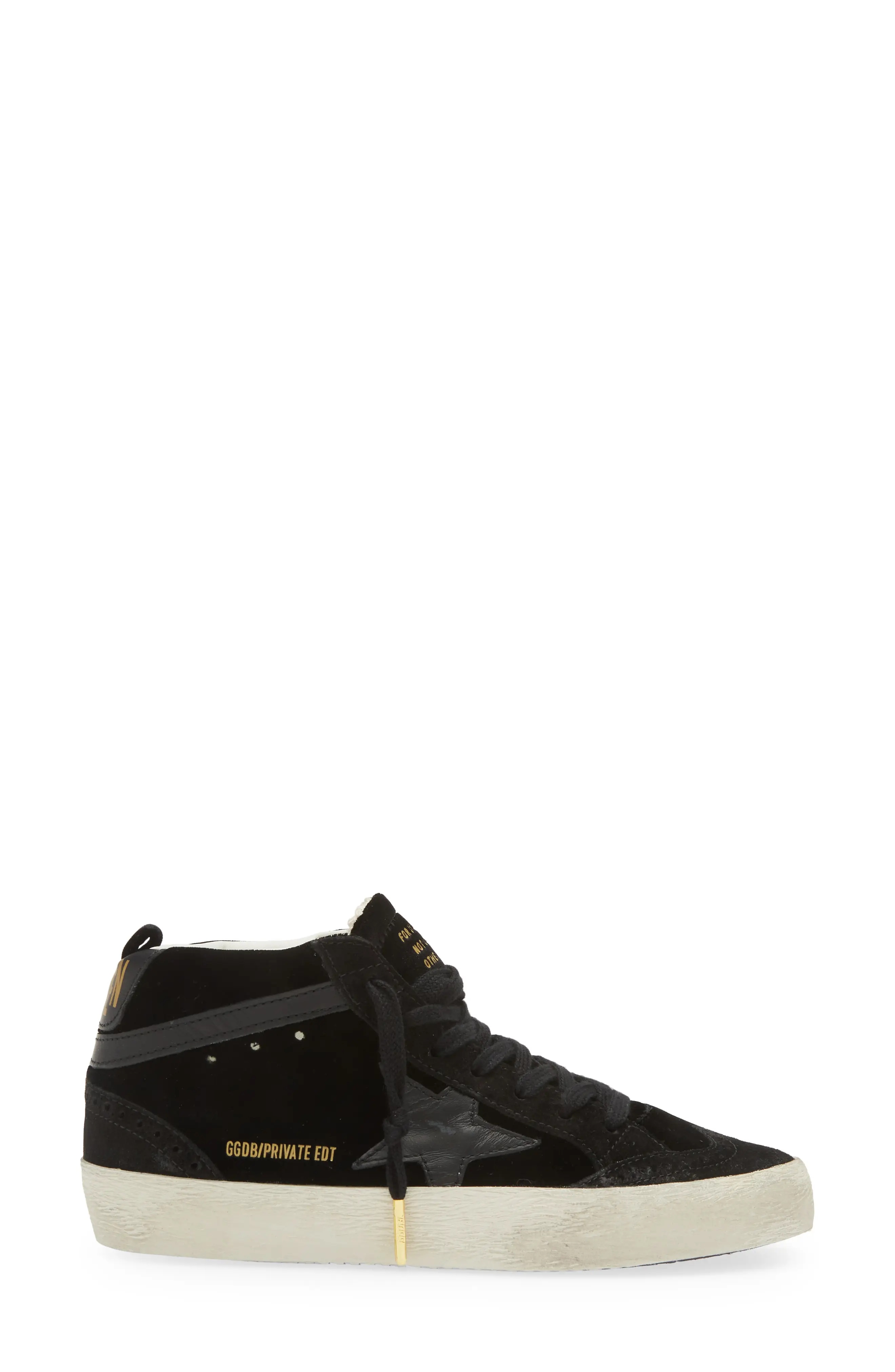 Mid Star Velvet Sneaker - 3