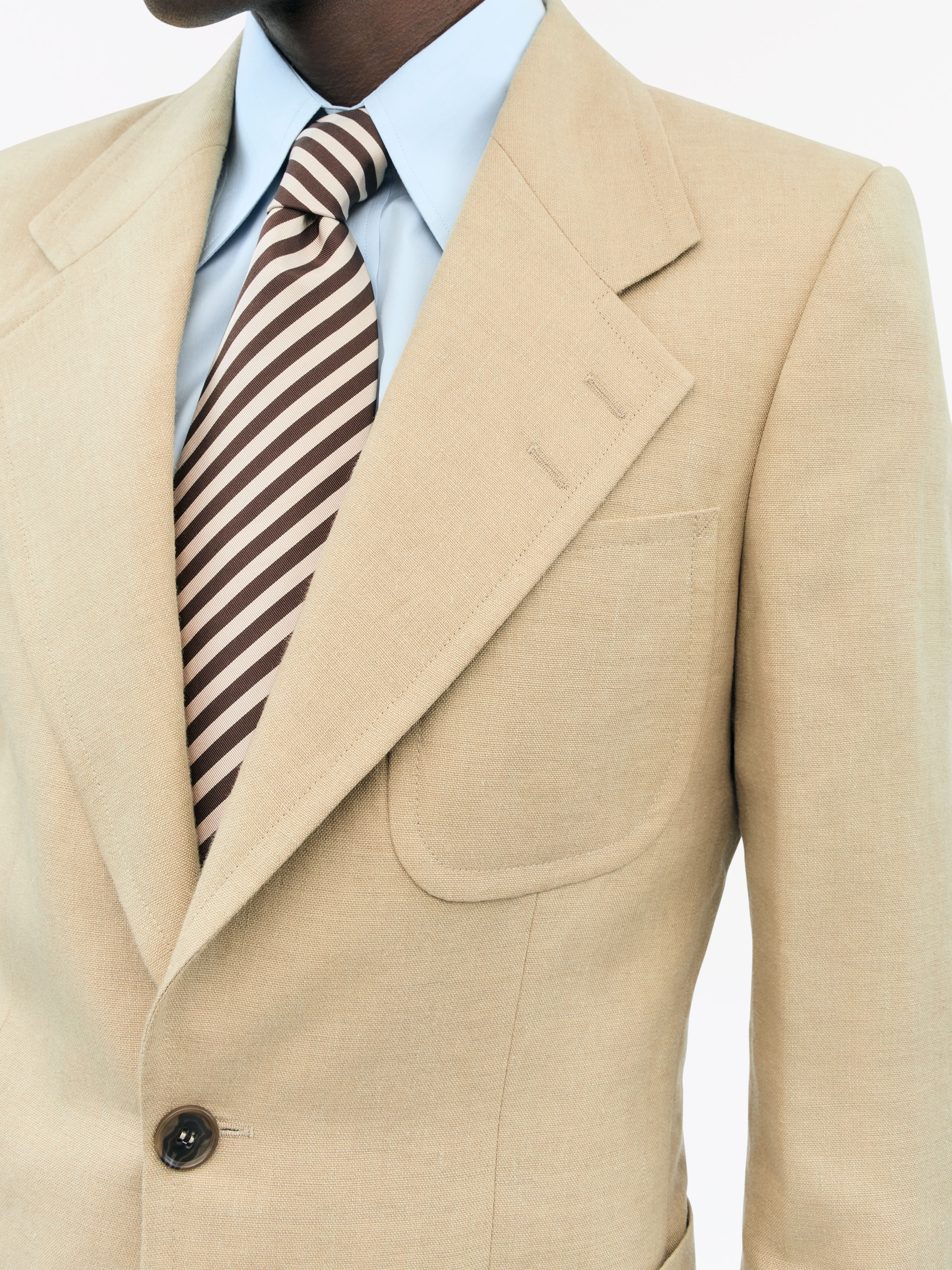 Morini Regular-fit Linen Blazer - 6