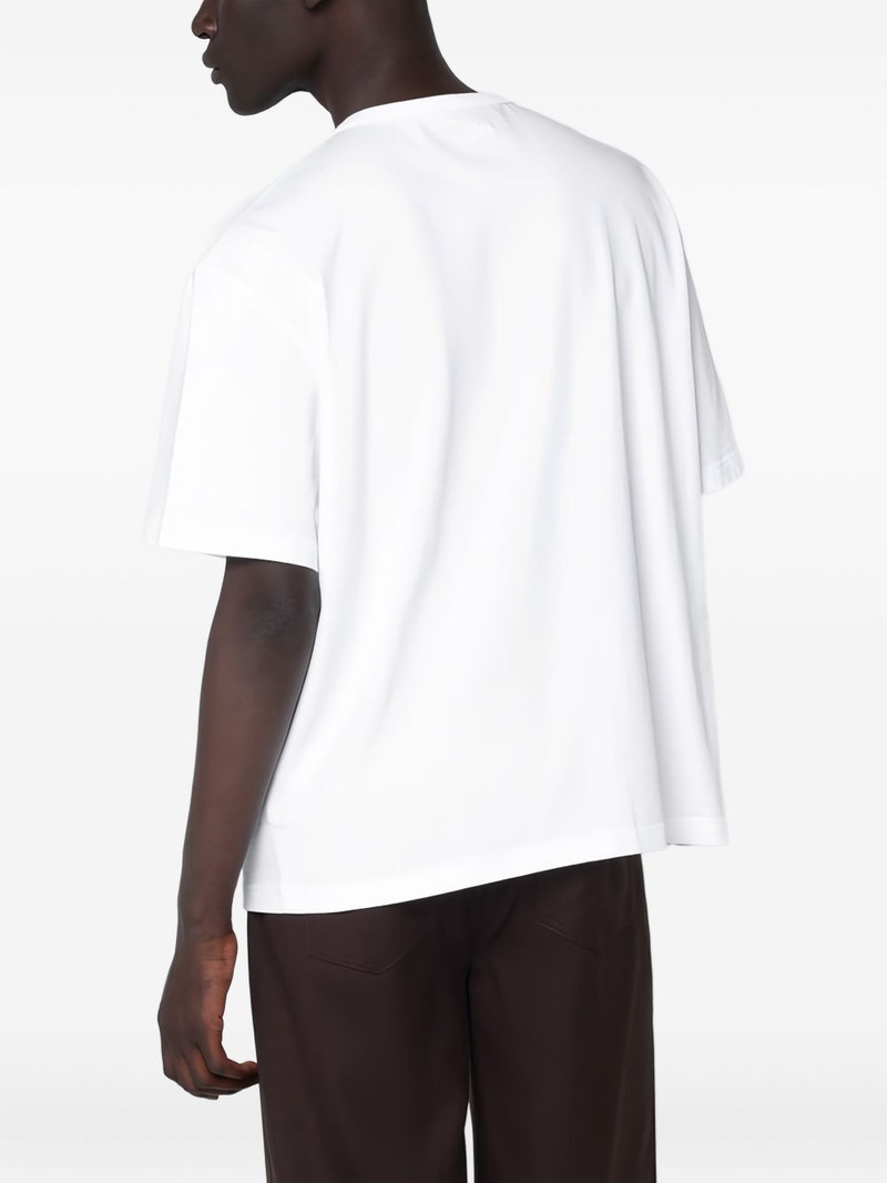 Mauro round-sleeve T-shirt 3