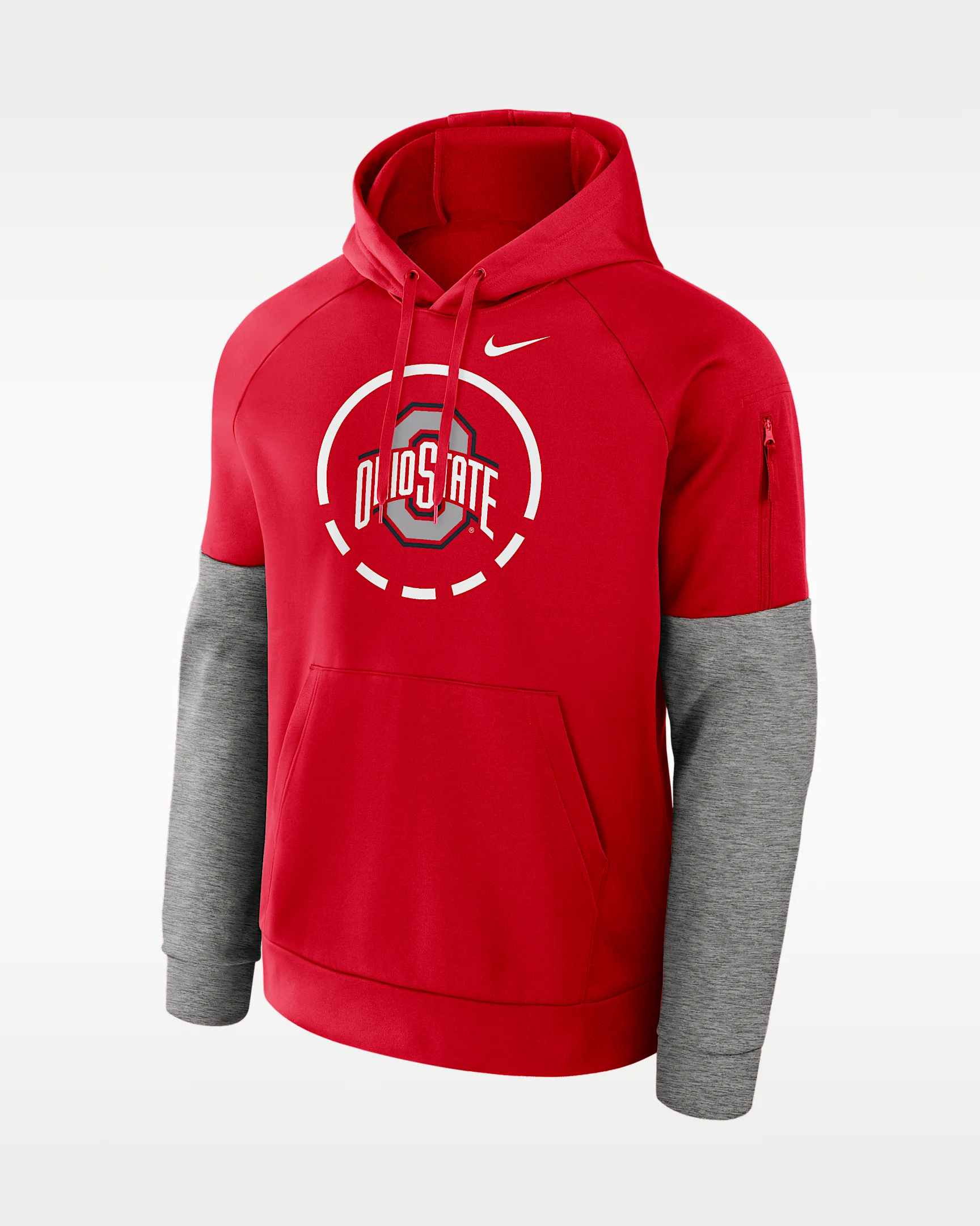 Ohio State Primetime Men's Nike Therma-FIT College Pullover Hoodie - 1