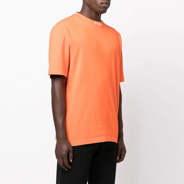 HERON PRESTON Fw22 CTNMB T-shirt 'Orange' HMAA034C99JER0012201 - 3