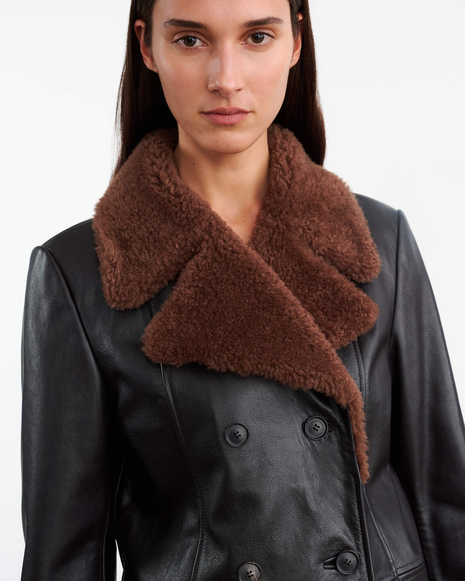 JAYDEN LEATHER COAT - 3