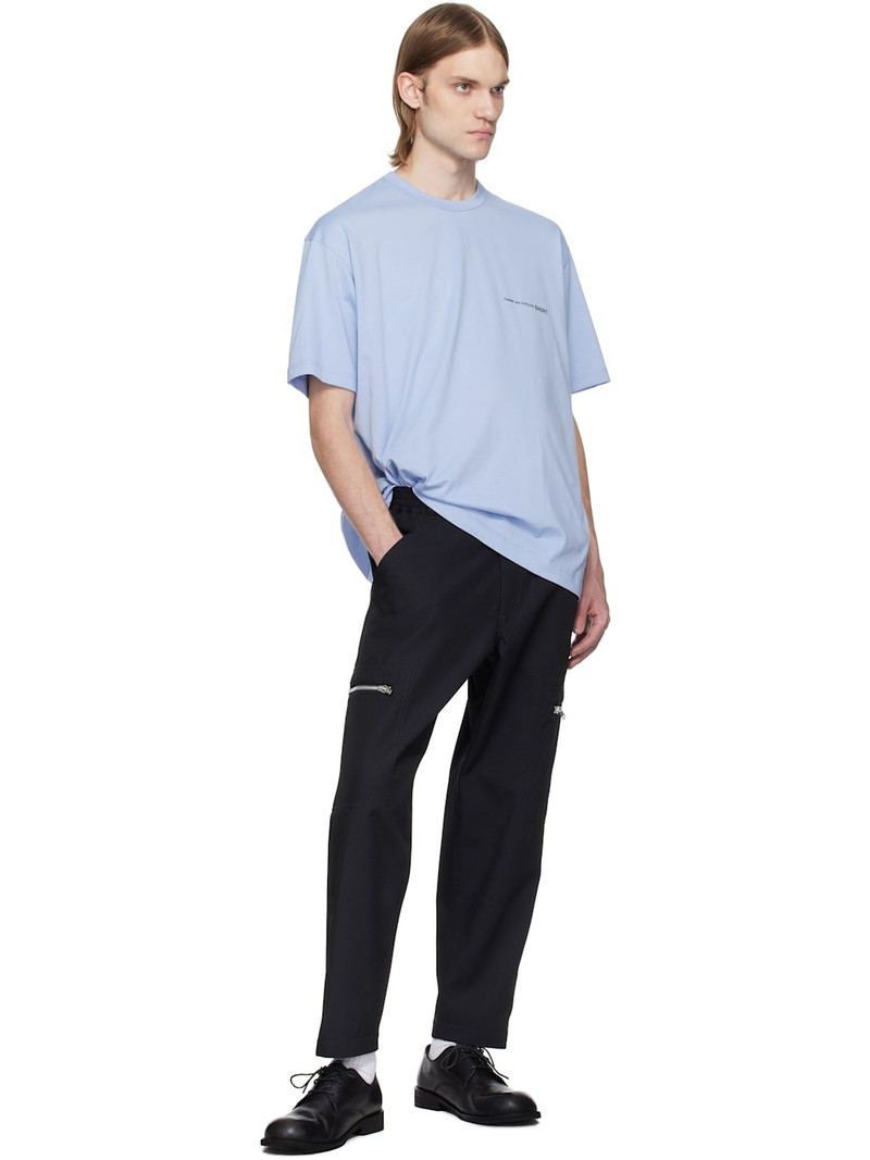 Comme des Garçons SHIRT Blue Oversized T-shirt outlook