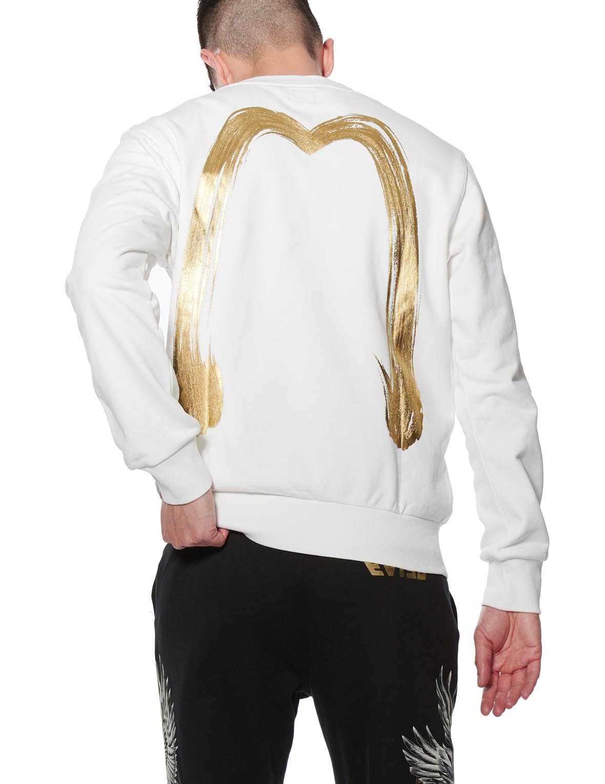 KAMON AND DAICOCK FOIL PRINT SWEATSHIRT - 3