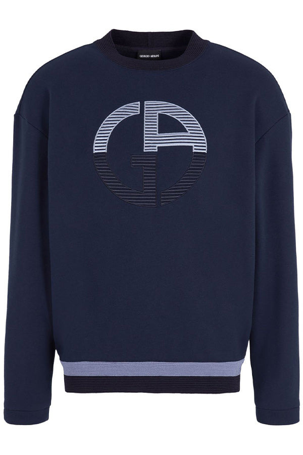LOGO-EMBROIDERED SWEATSHIRT - 1