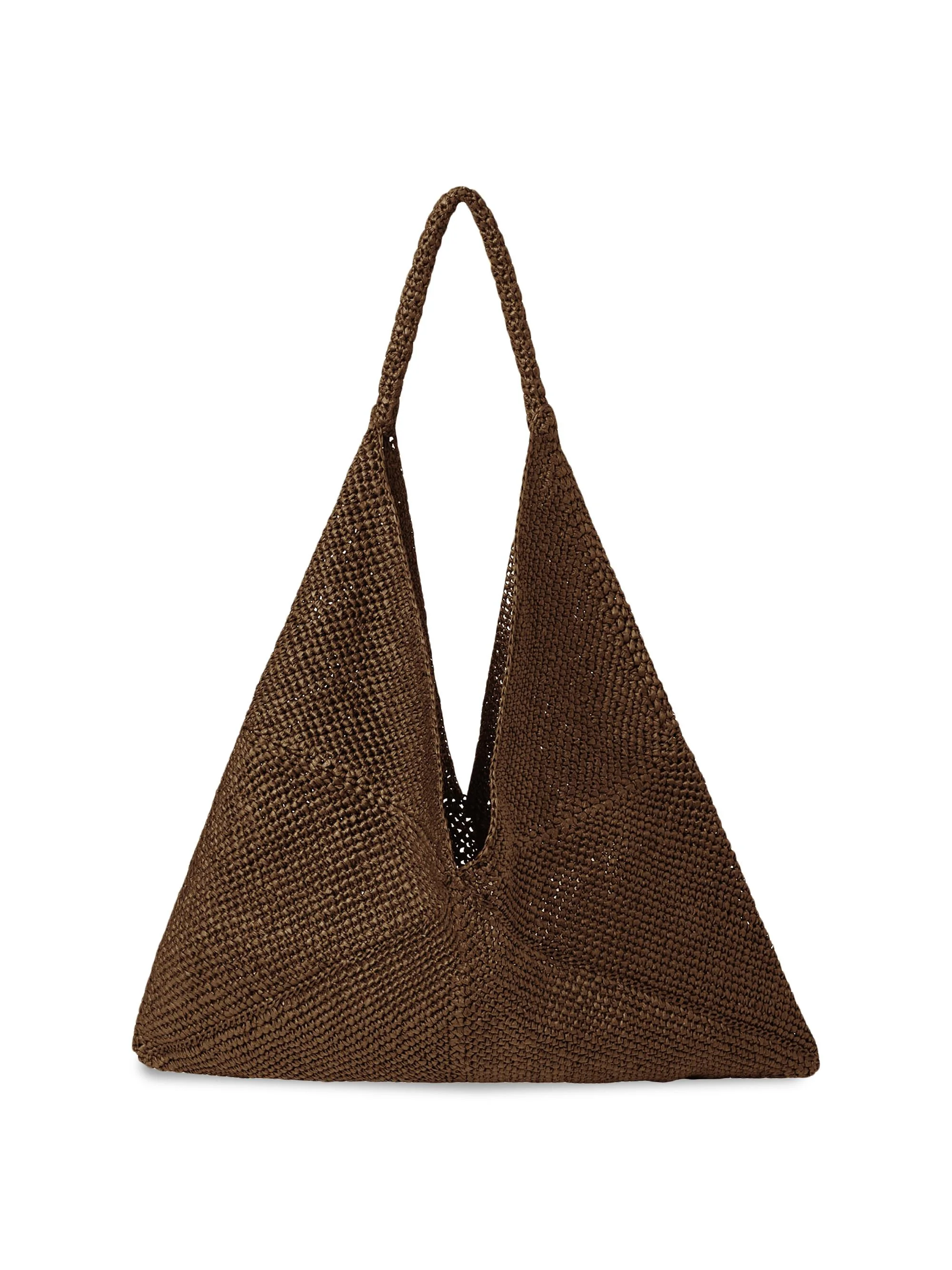 A. L.C. Women's Sid Woven Shoulder Bag - Chocolate - 1