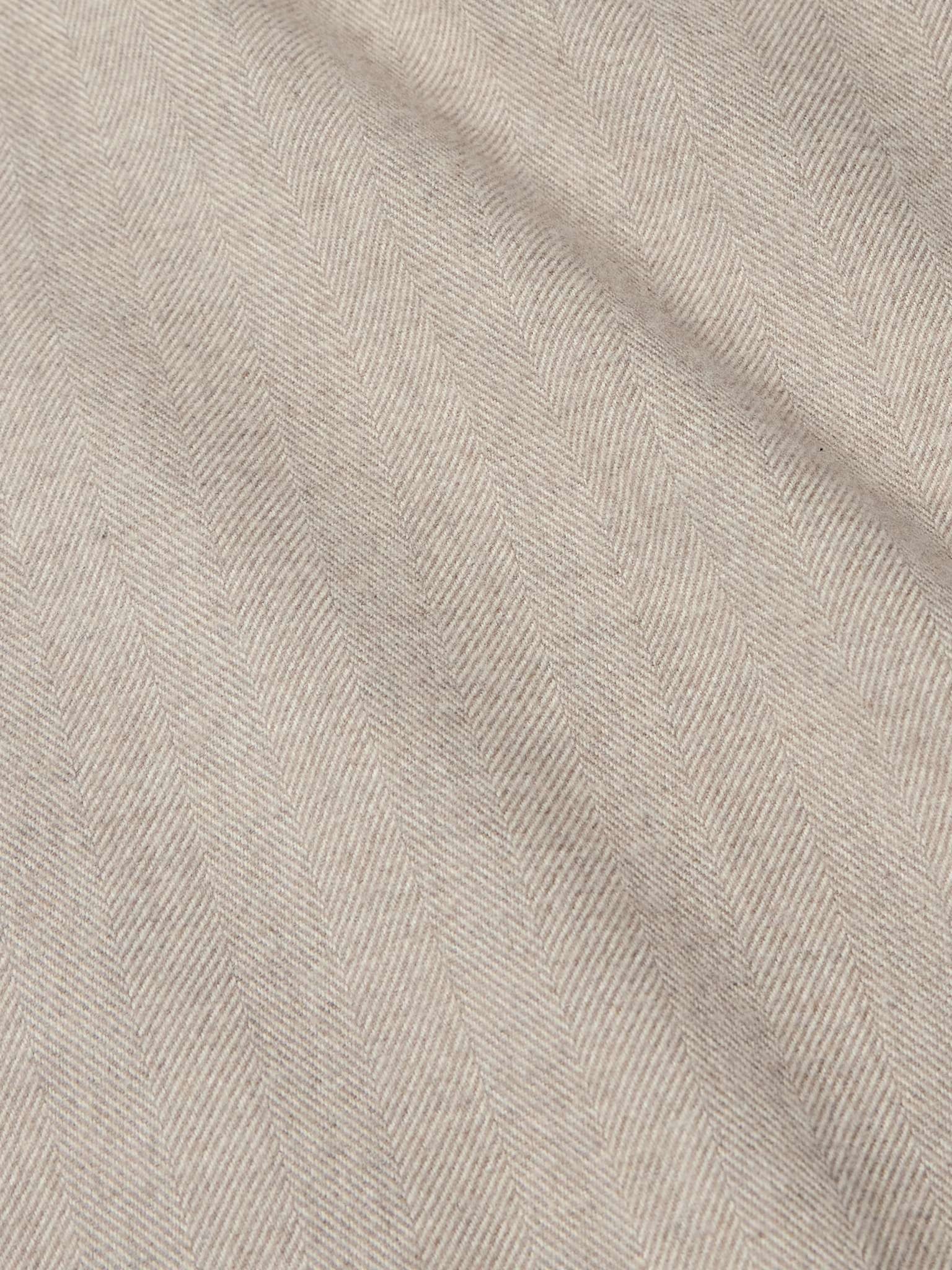 Harrison Herringbone Cotton-Flannel Shirt - 4