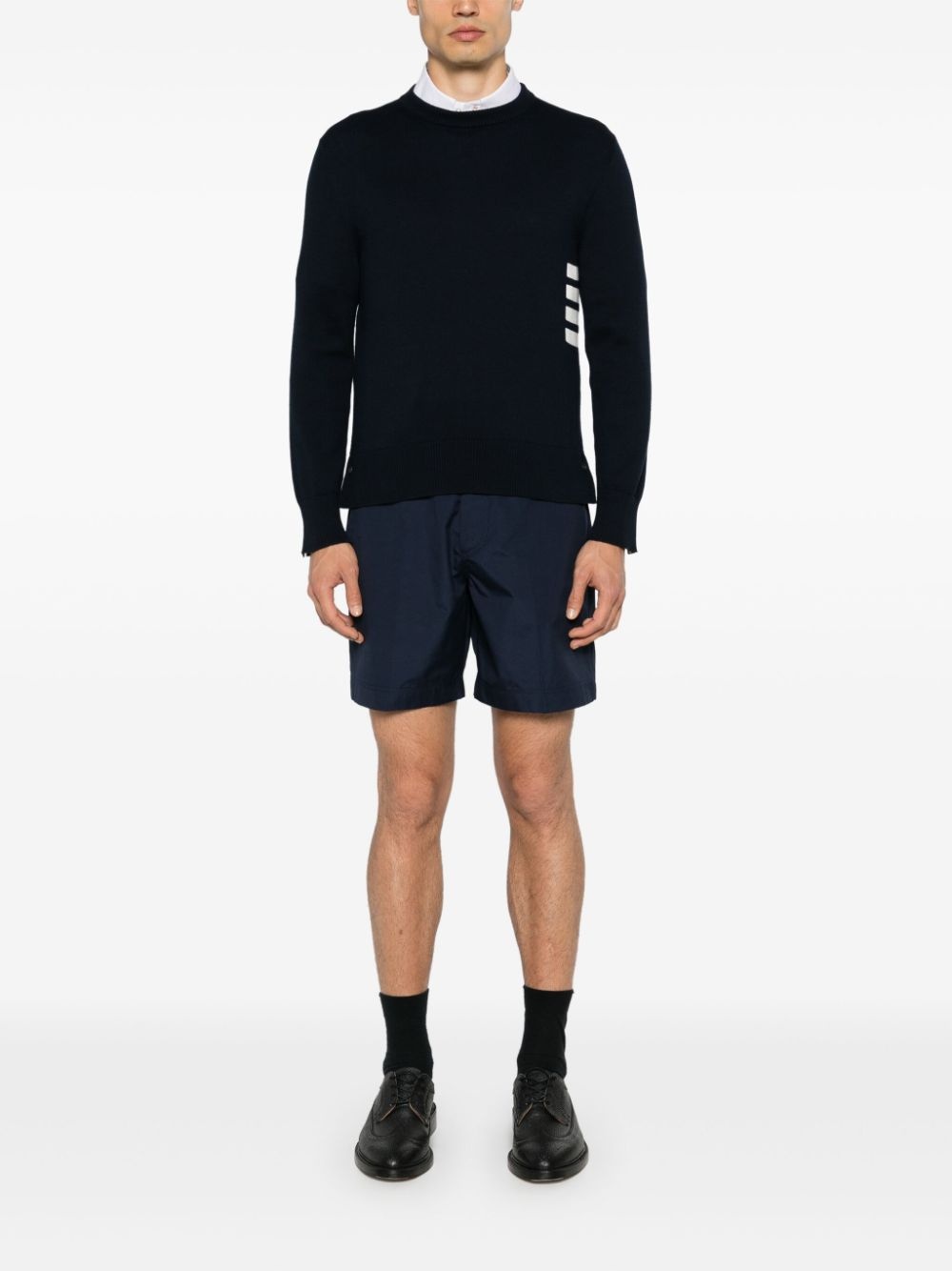 4-Bar cotton jumper - 2