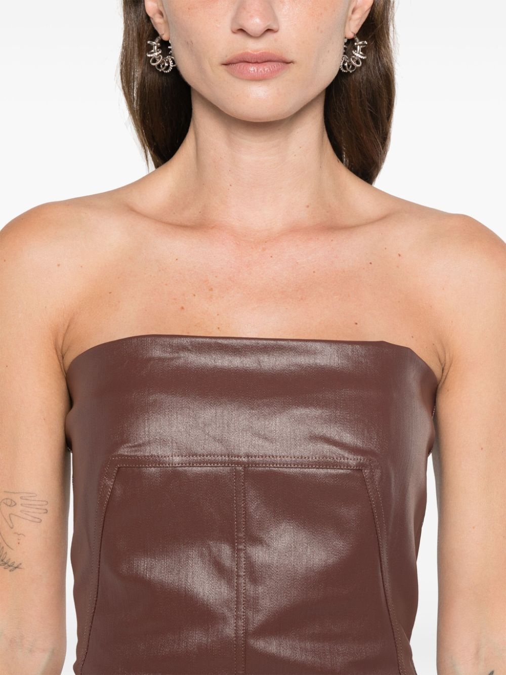 Bustier mini dress - 5