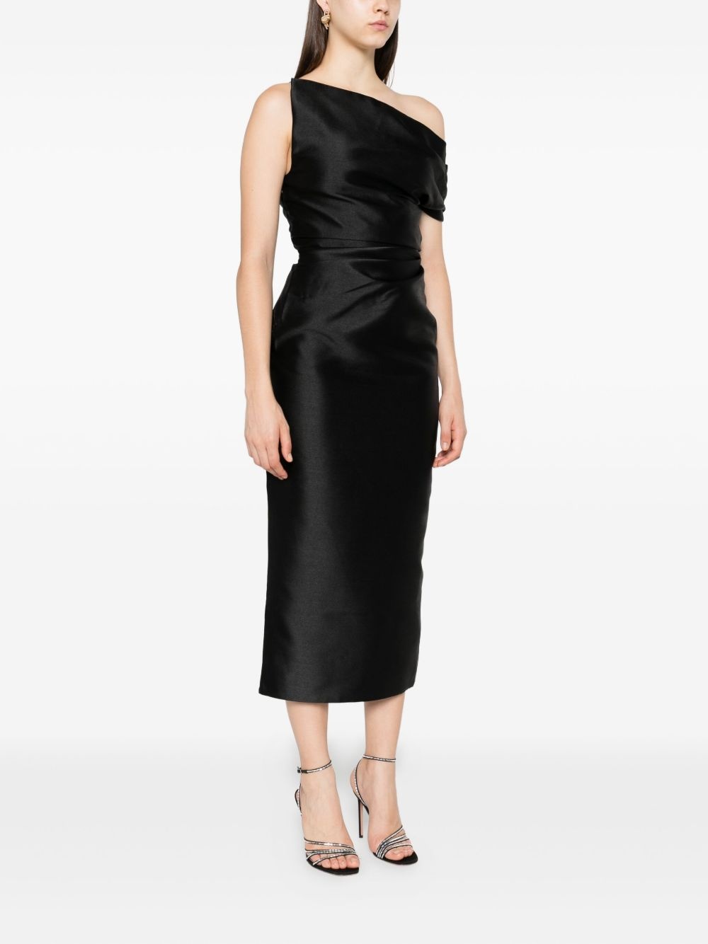 Ellison one-shoulder midi dress - 3