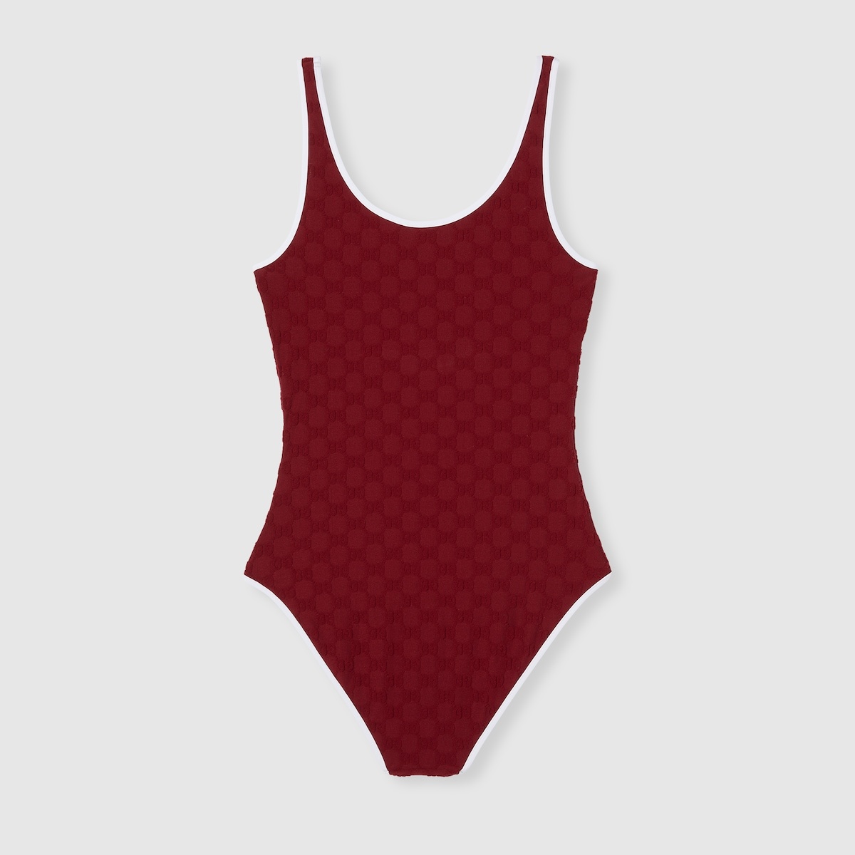 GG terrycloth jersey jacquard swimsuit - 7
