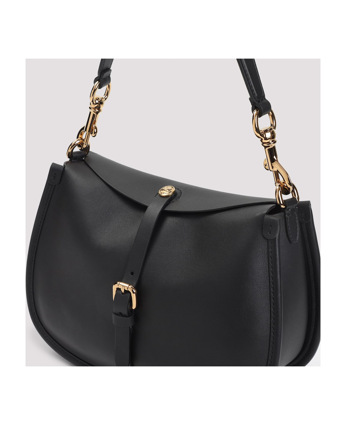 Hobo Leather Crossbody Bag - 5