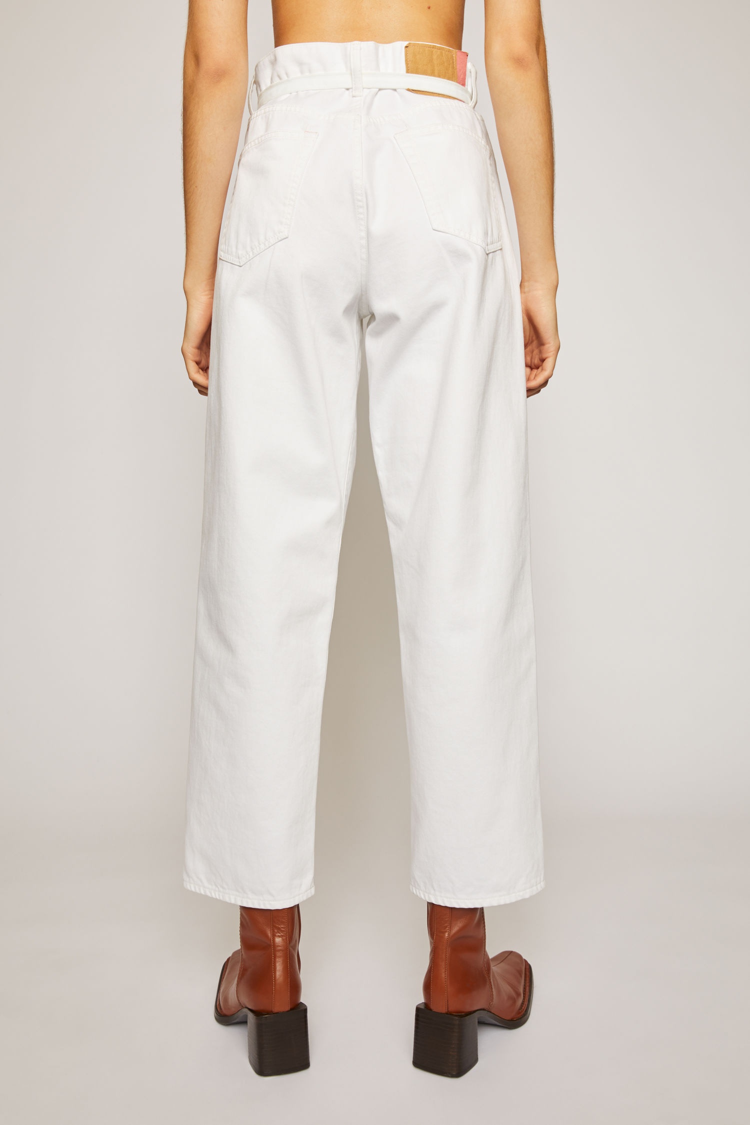 Loose fit jeans white - 3