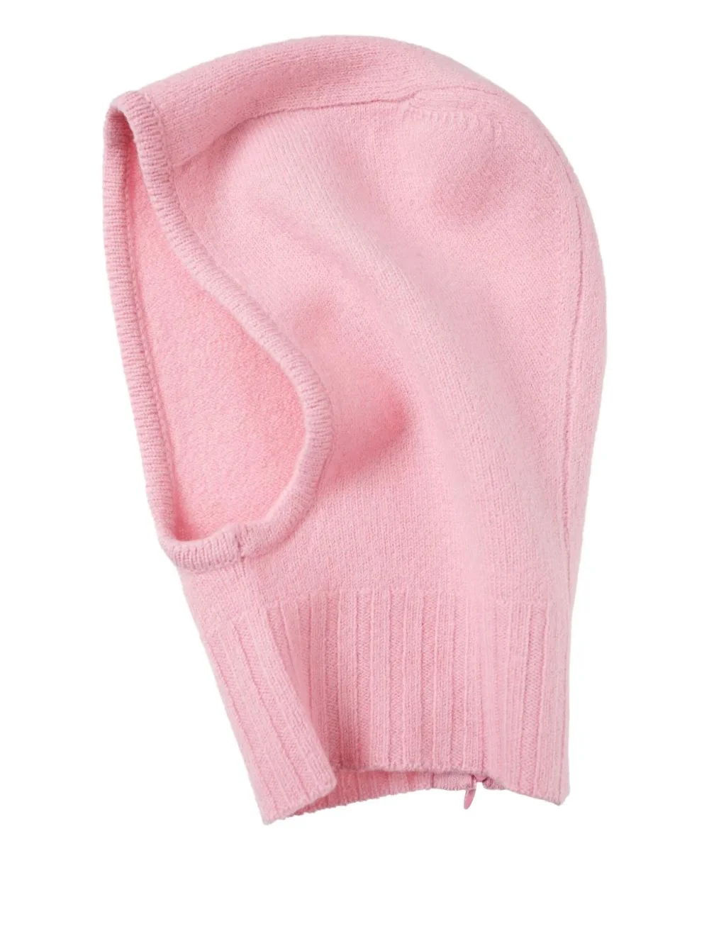 ribbed-detail balaclava - 1