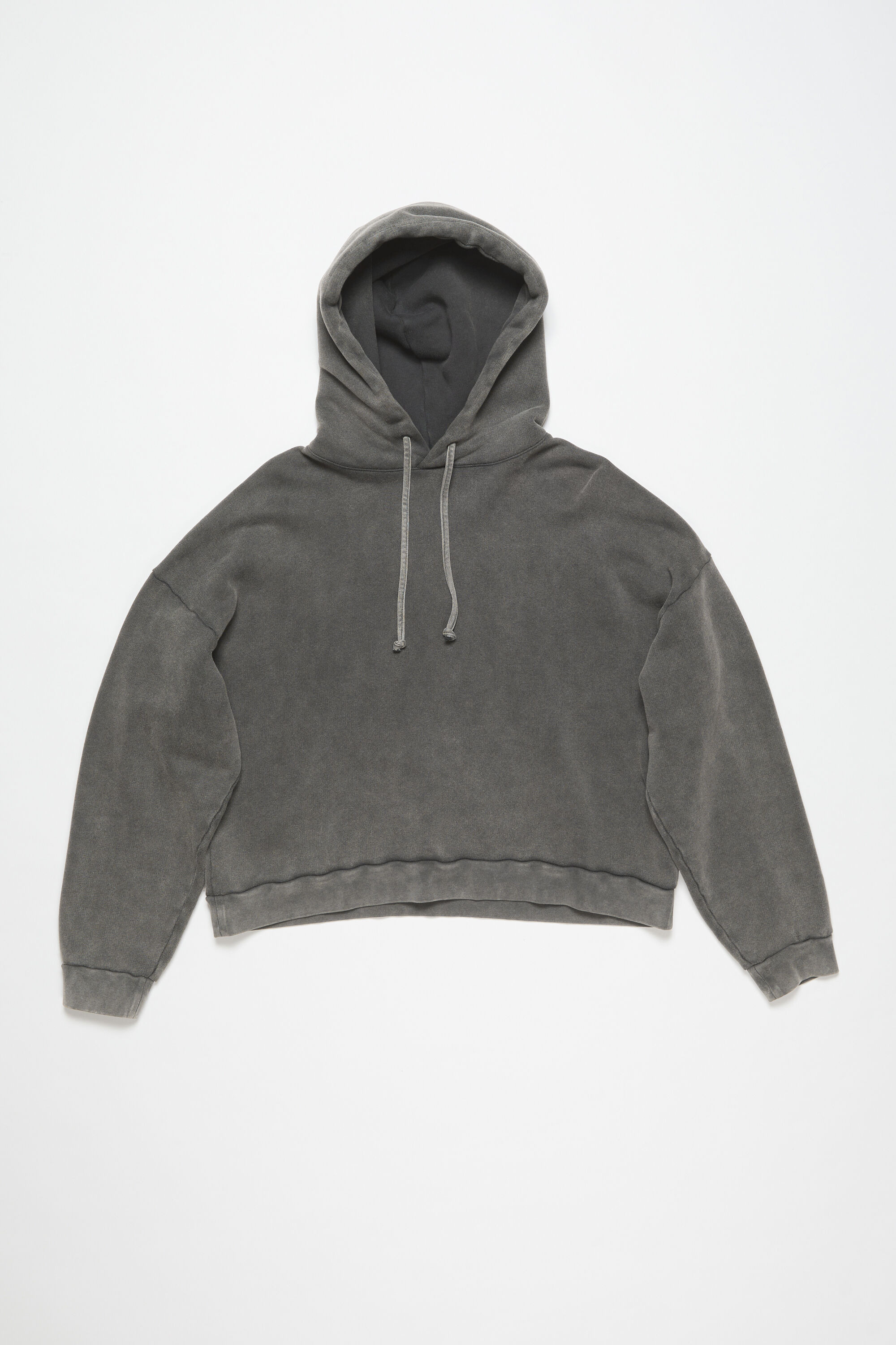 Hooded sweater logo patch - Faded black - 6