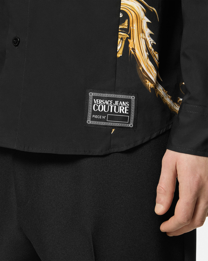 Chromo Couture Paneled Regular-Fit Shirt 3