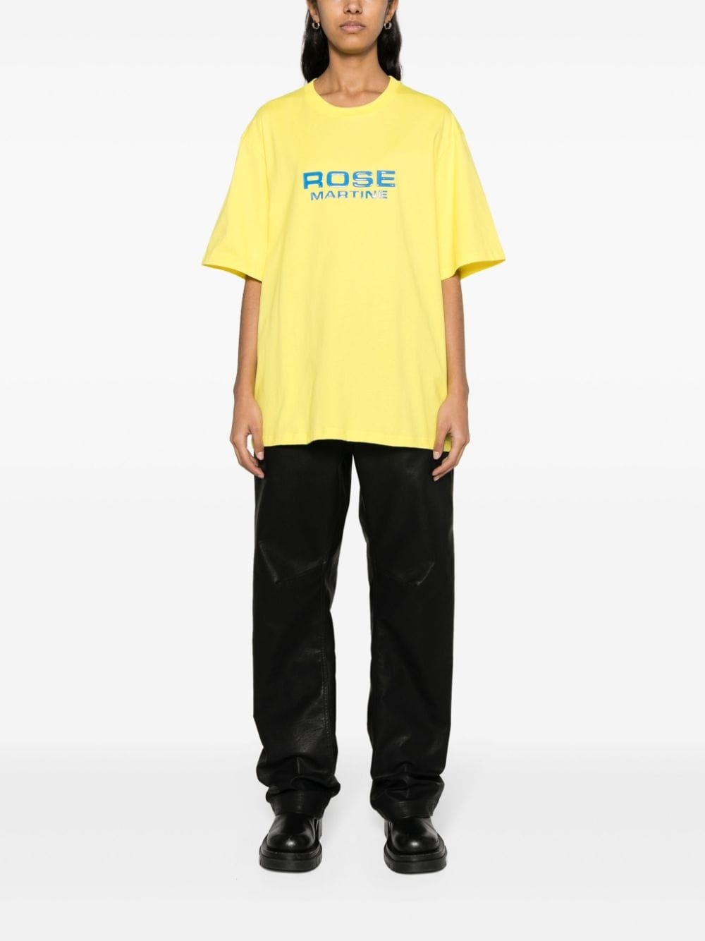logo-print cotton T-shirt - 2