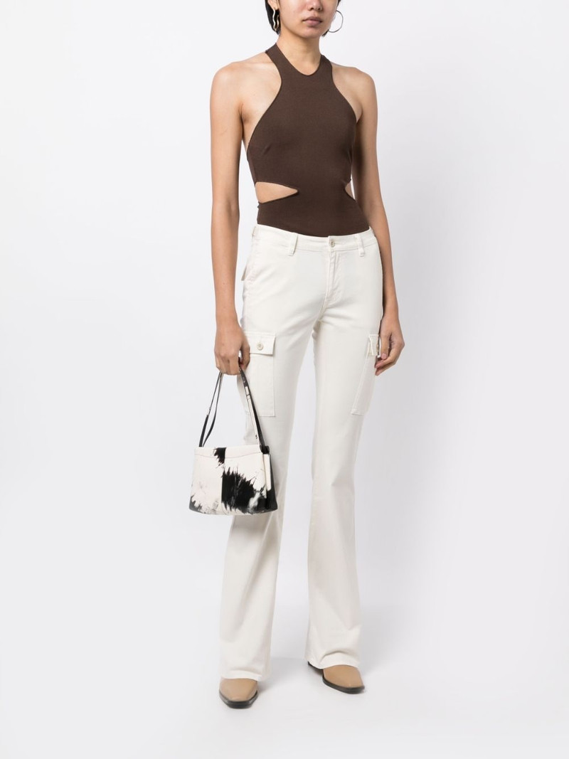 John Elliott Riley low-rise utility bootcut trousers outlook