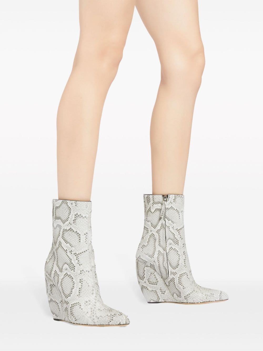 Ginnyfer wedge leather boots - 5