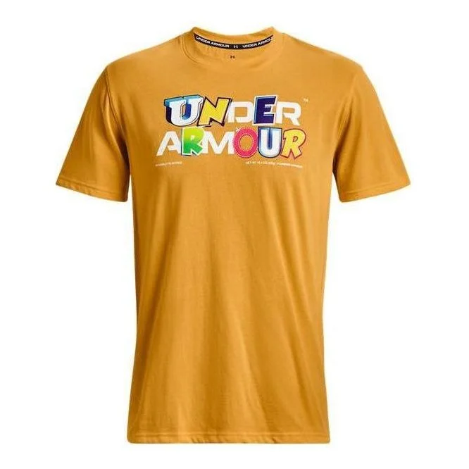 Under Armour Endorsed Heavyweight T-shirt 'Yellow' 1373999-782 - 1