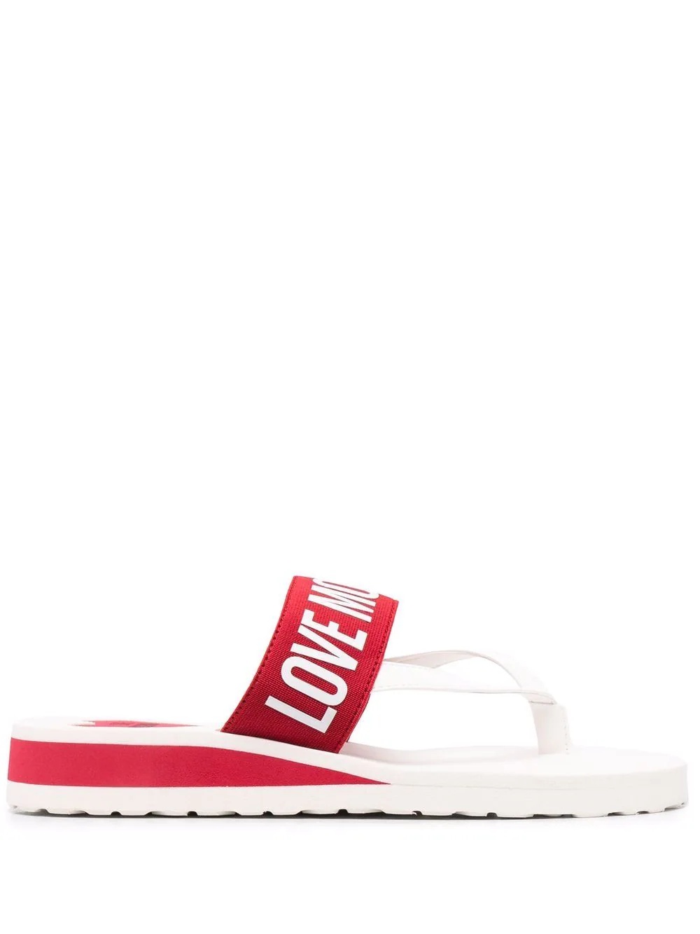 logo-strap flipflops - 1