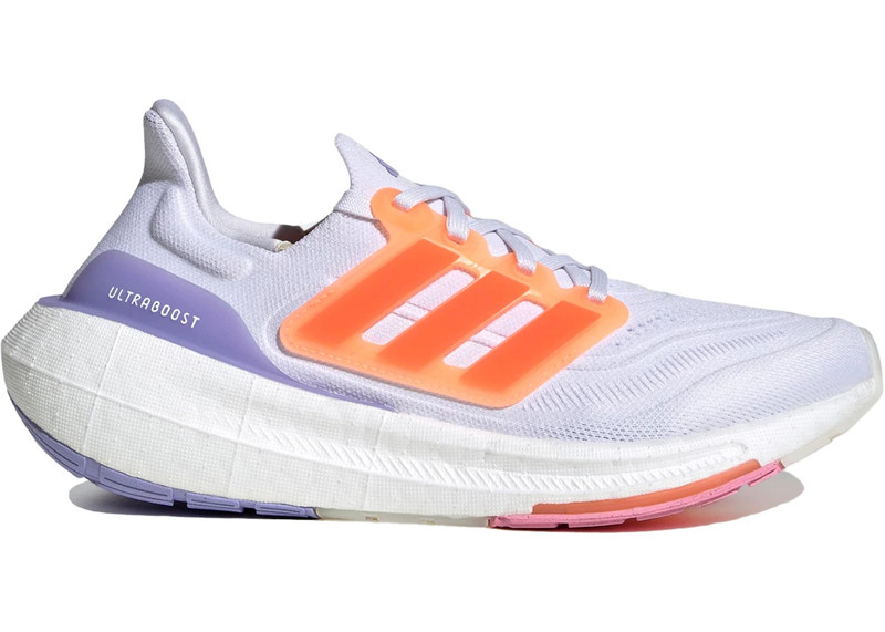 adidas Ultra Boost Light White Solar Red Beam Pink (Women's) 1
