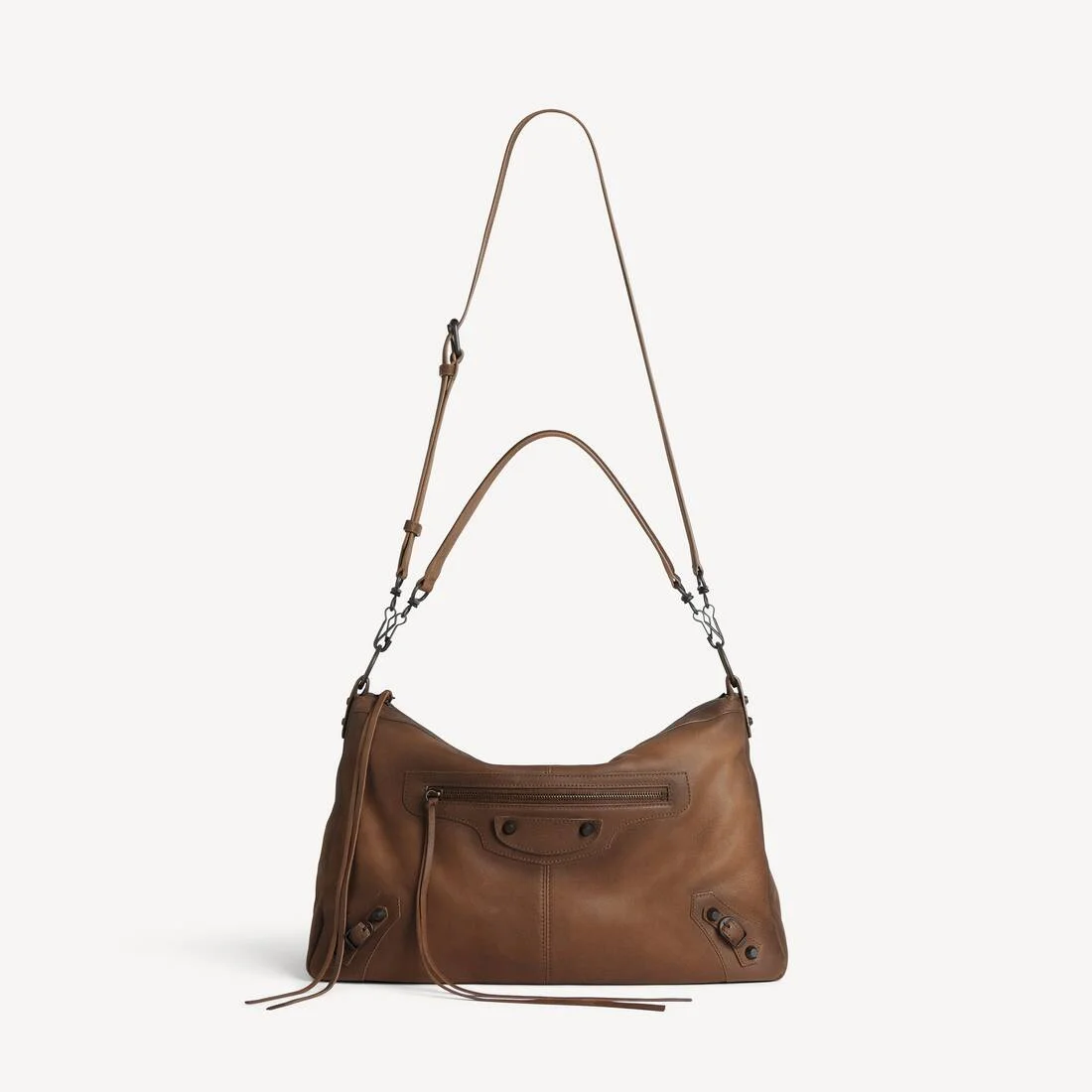 Men's Le City Moto Bag Medium in Caramel - 1