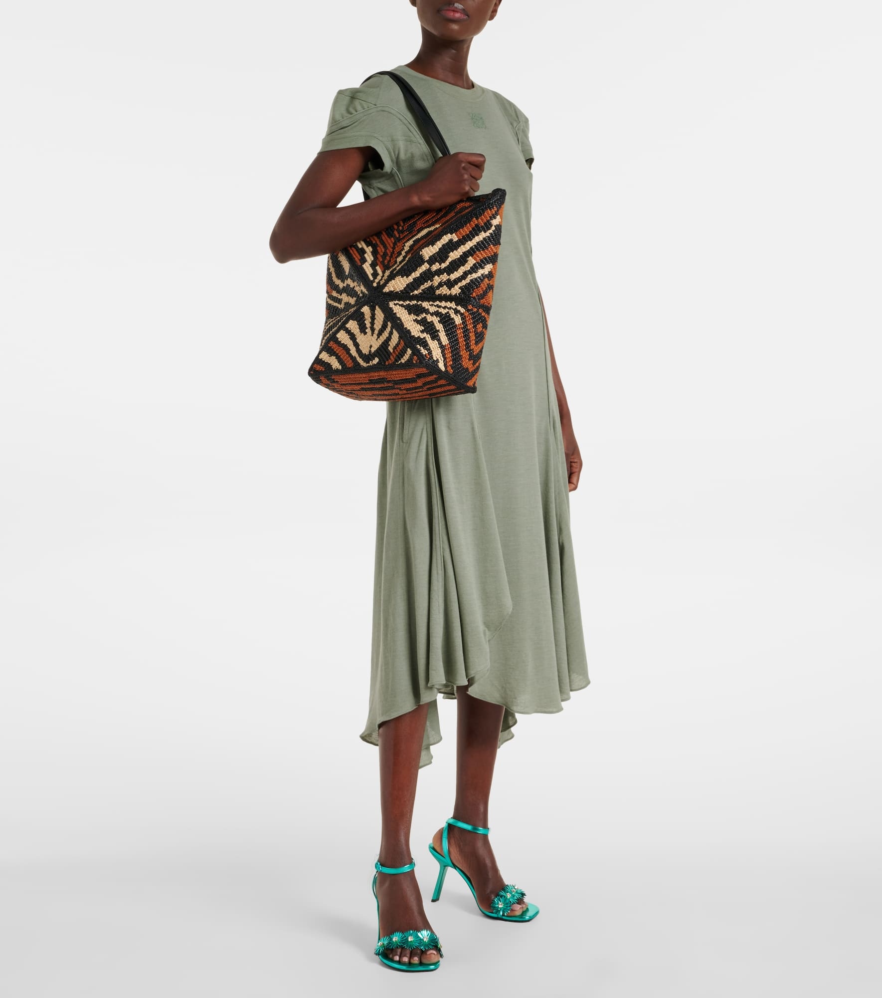 Paula's Ibiza Puzzle Fold Medium tote bag - 5