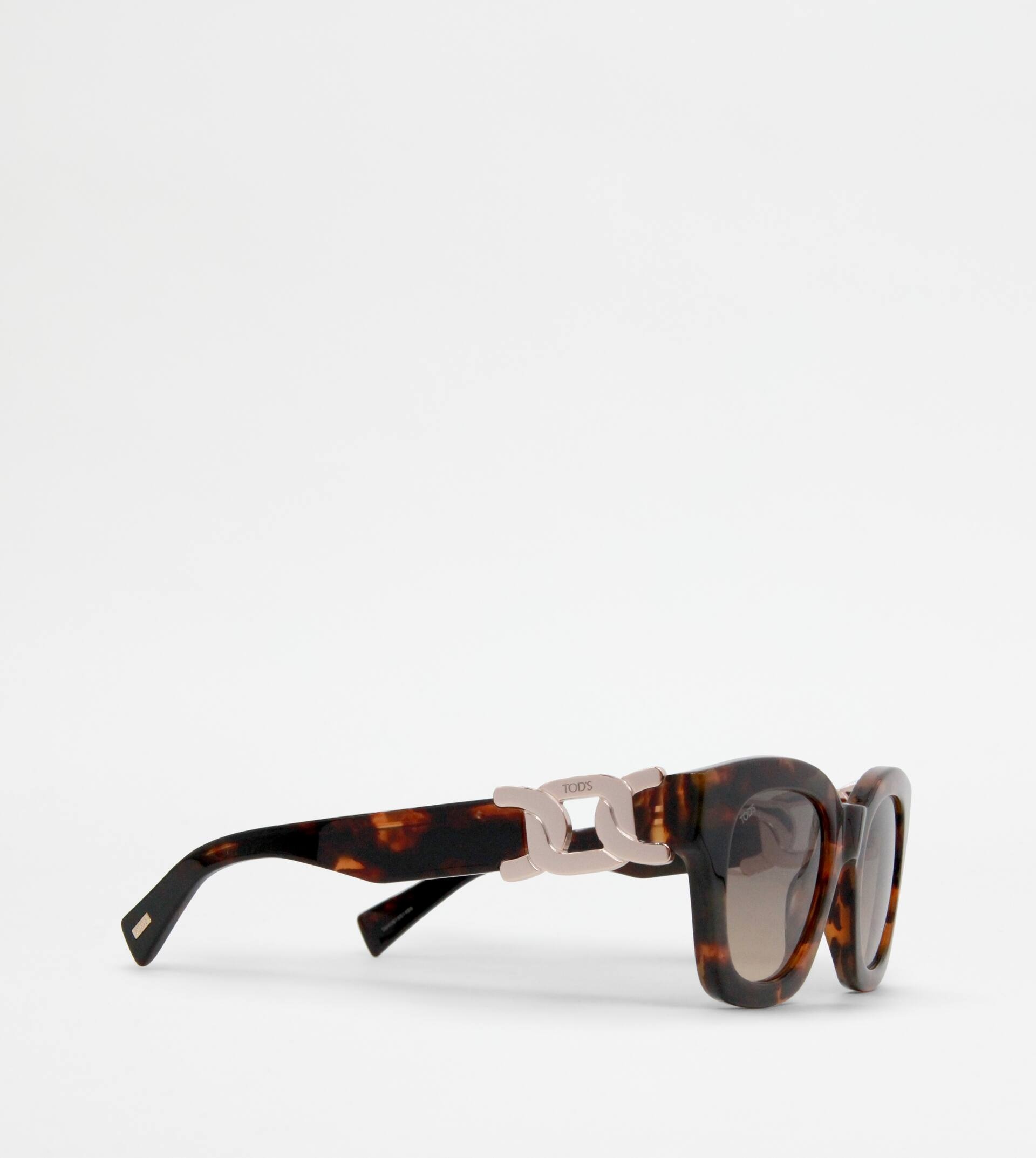SQUARED SUNGLASSES - BROWN 3