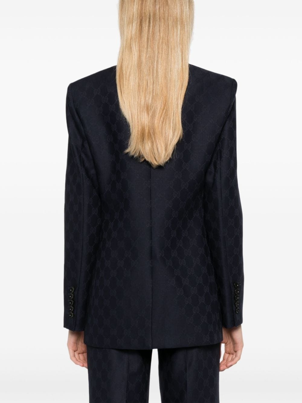 GG wool blazer - 4