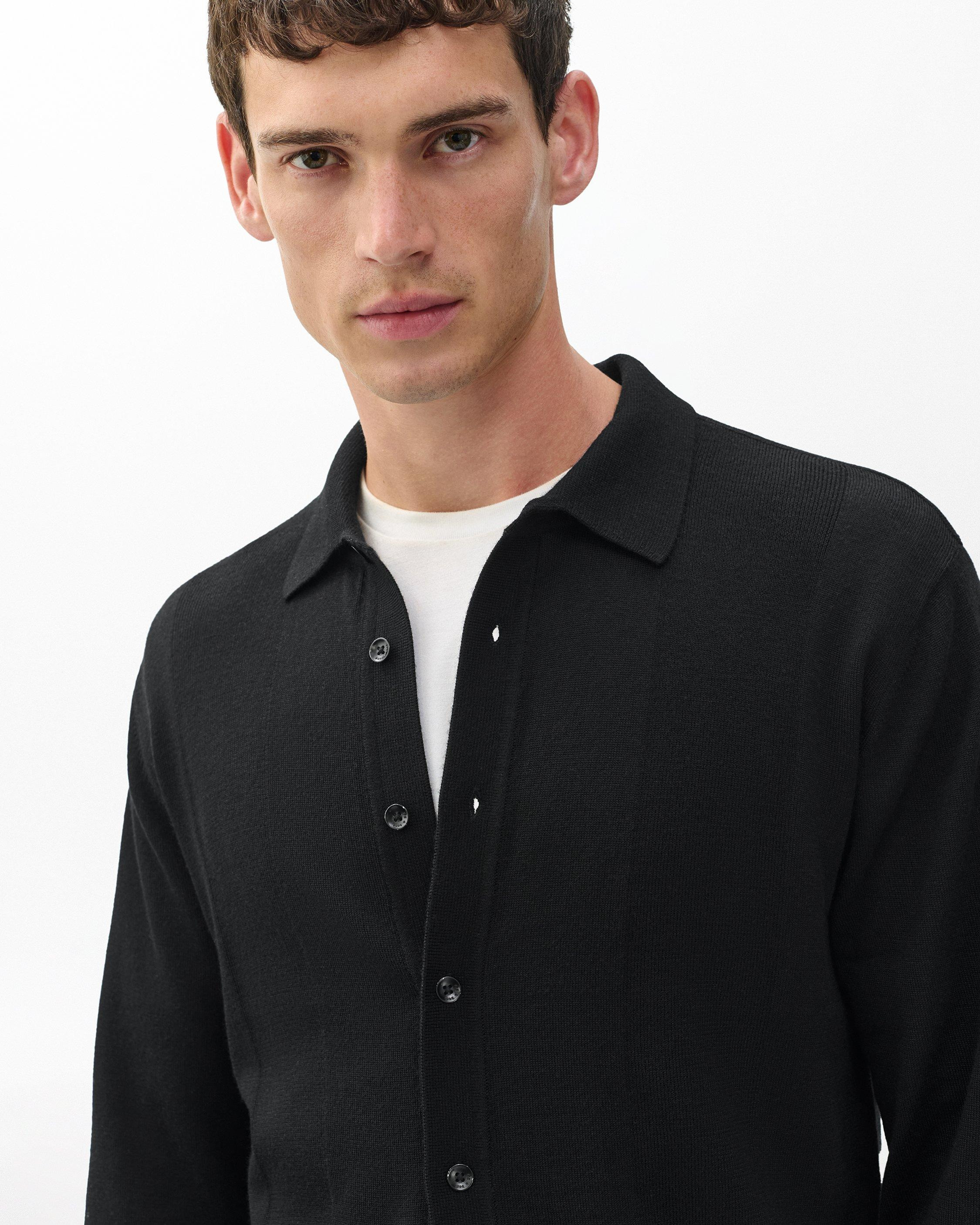 Crawford Wool-Cashmere Knit Shirt - 5