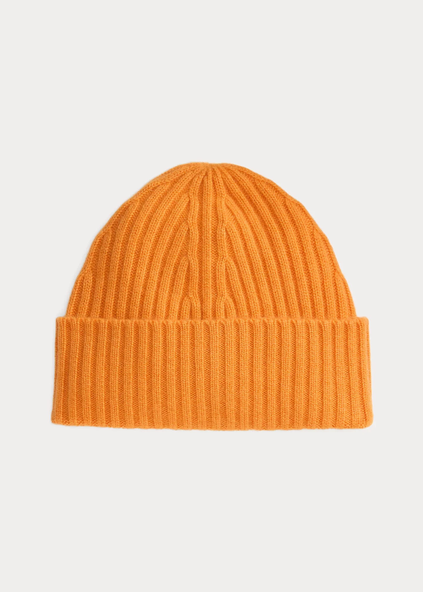 Rib-Knit Cashmere Beanie - 1