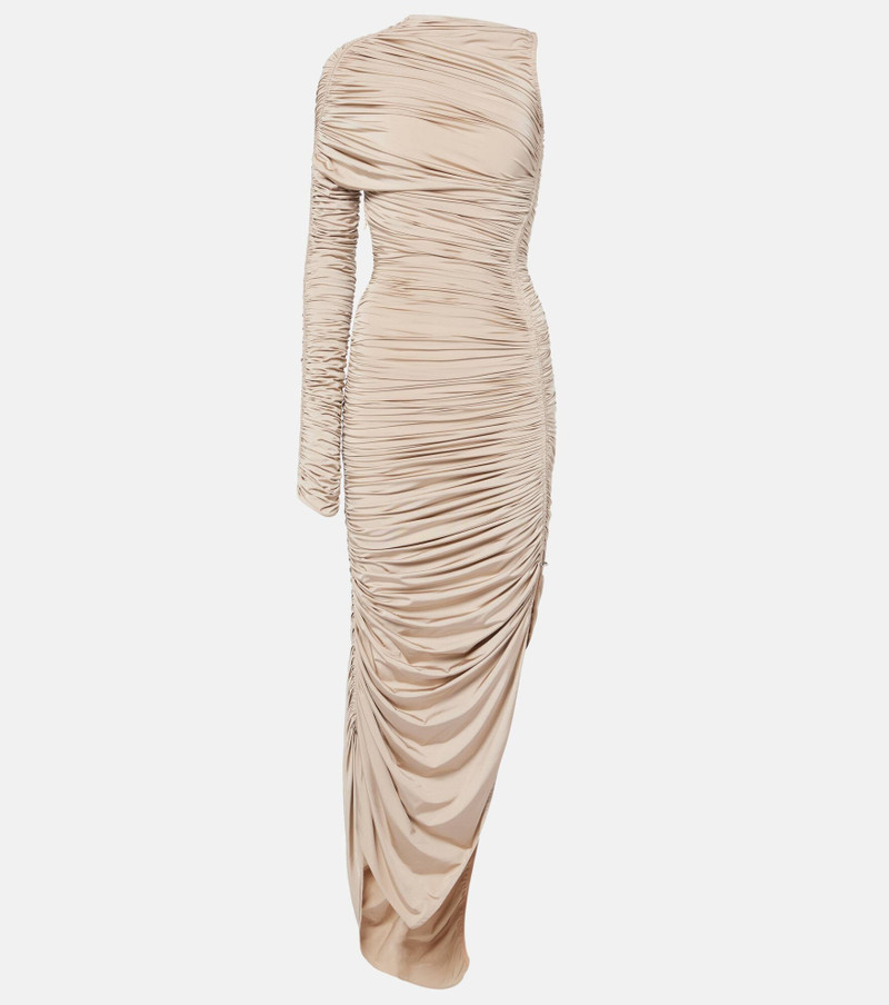 asymmetrical maxi dress - 1