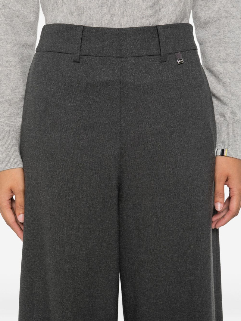 belt-loops straight trousers 5