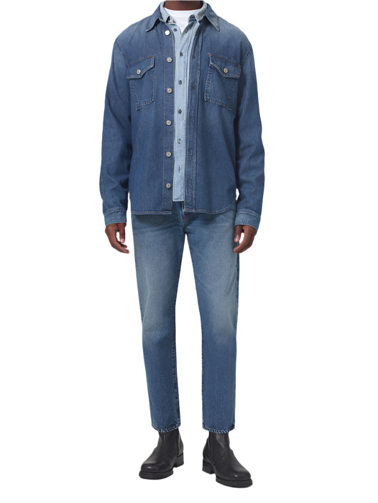 FINN RELAXED RISE TAPER JEAN - 1