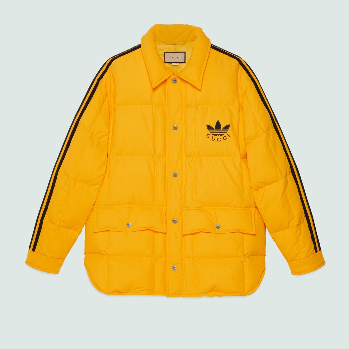 adidas x Gucci nylon down jacket - 1