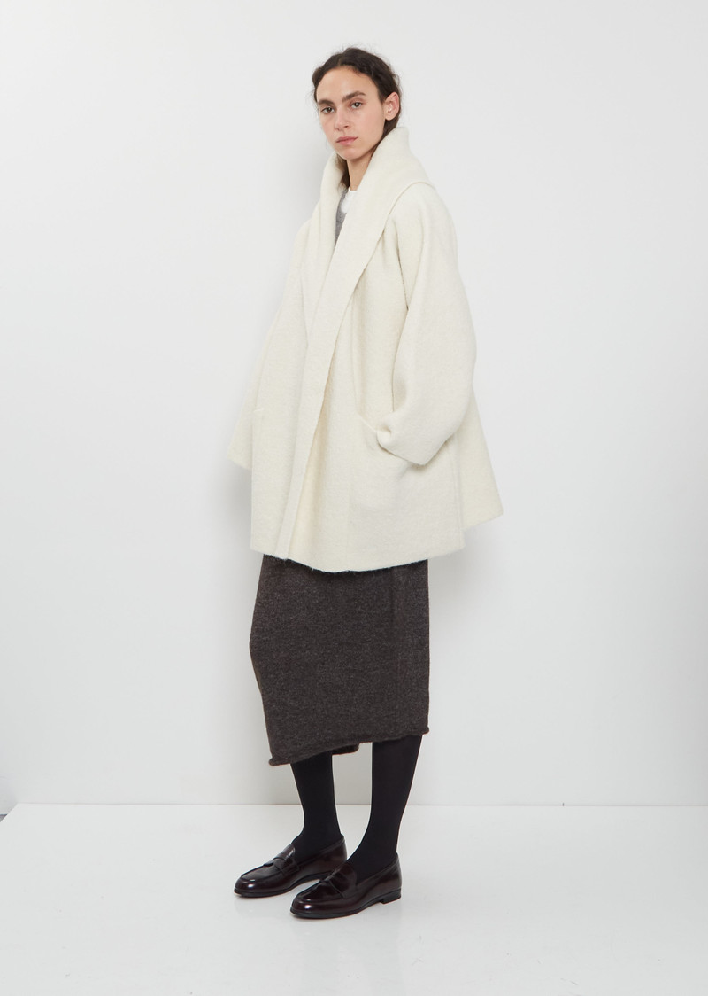 Double Face Alpaca Wool Coat 4