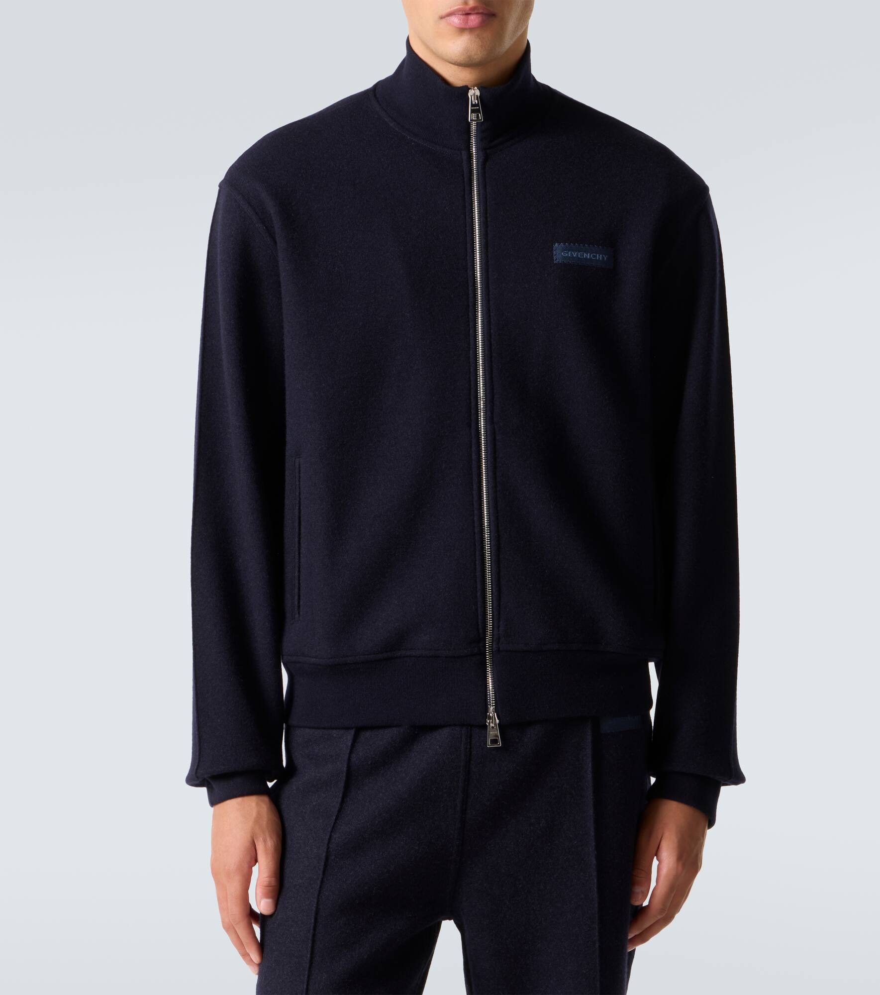 Wool and cashmere-blend jacket - 3