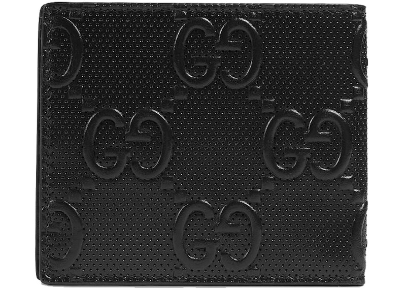 GUCCI Gucci GG Embossed Wallet Black/Black outlook