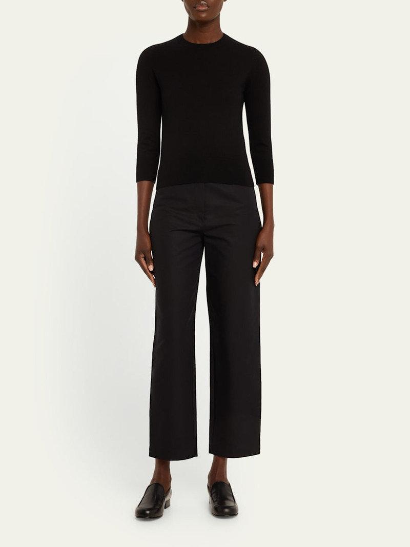 Loro Piana Girocollo Manica Neo Piuma Cashmere Sweater outlook