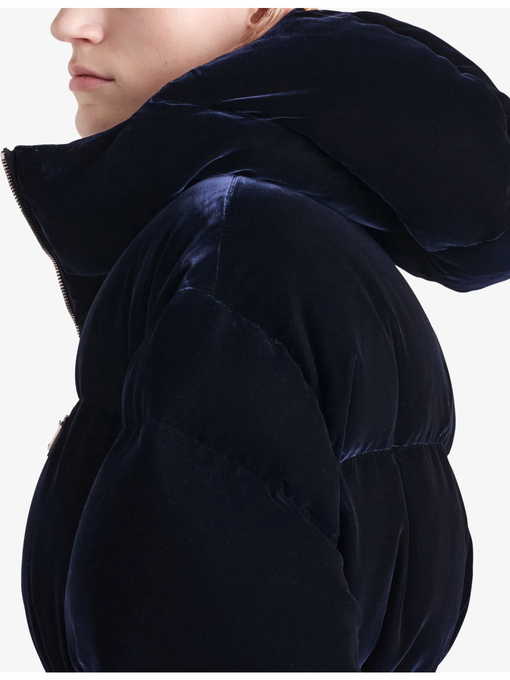 Velvet Down Jacket - 6