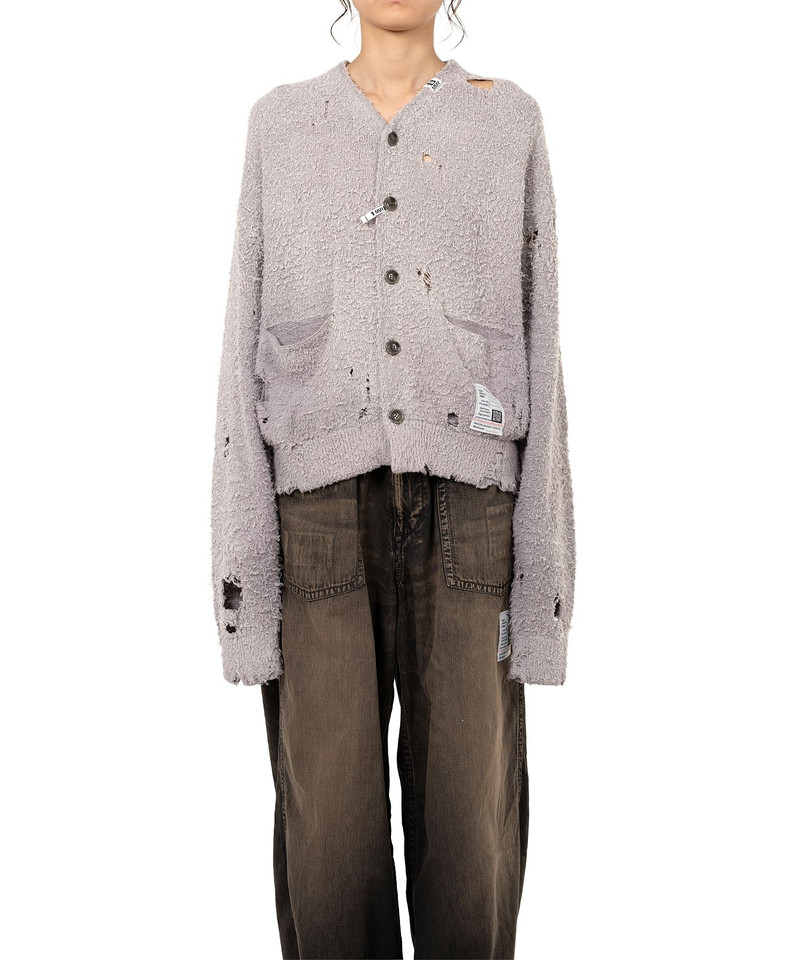 Maison MIHARAYASUHIRO Sun Faded Like Knit Cardigan outlook