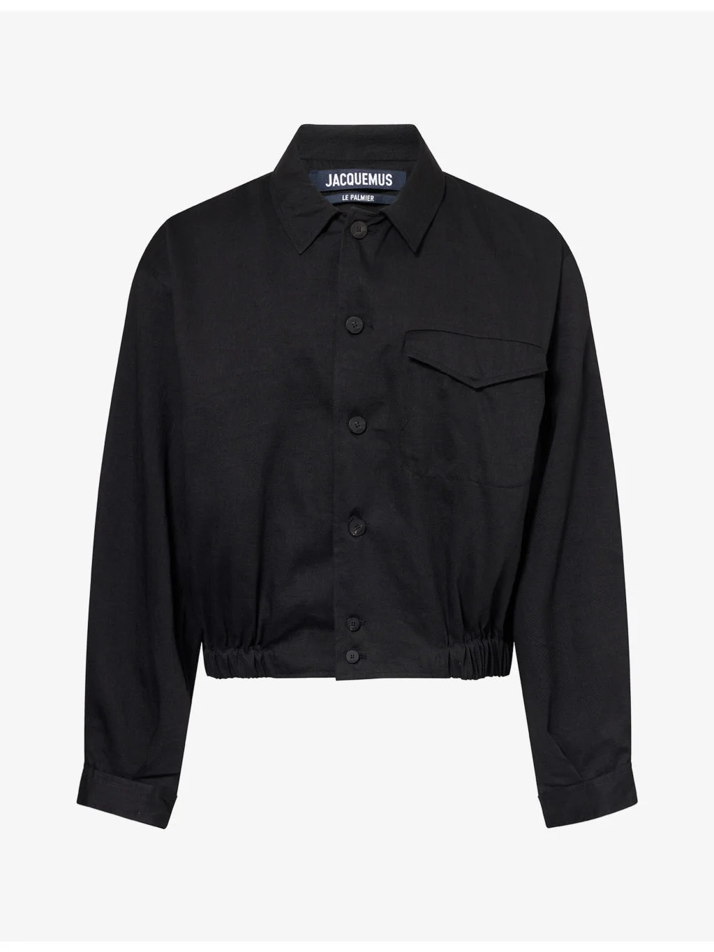 Le Blouson Cubano Linen-Blend Jacket - 1