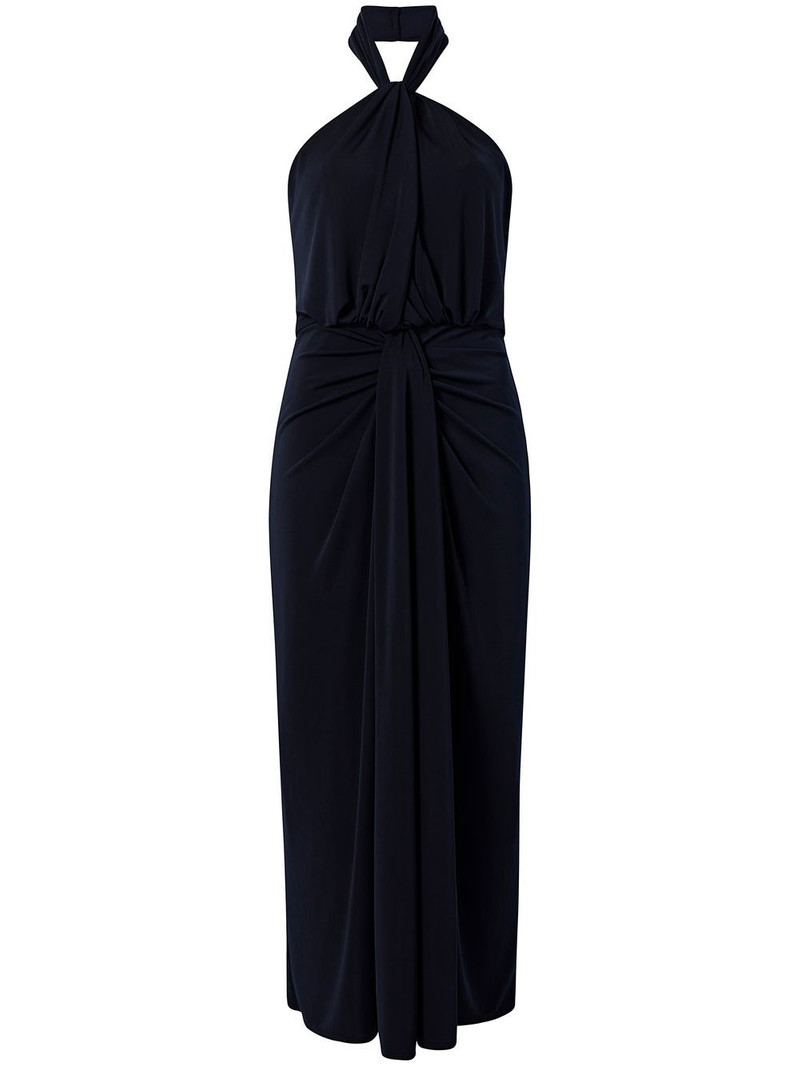 Kaily halter-neck maxi-dress 1