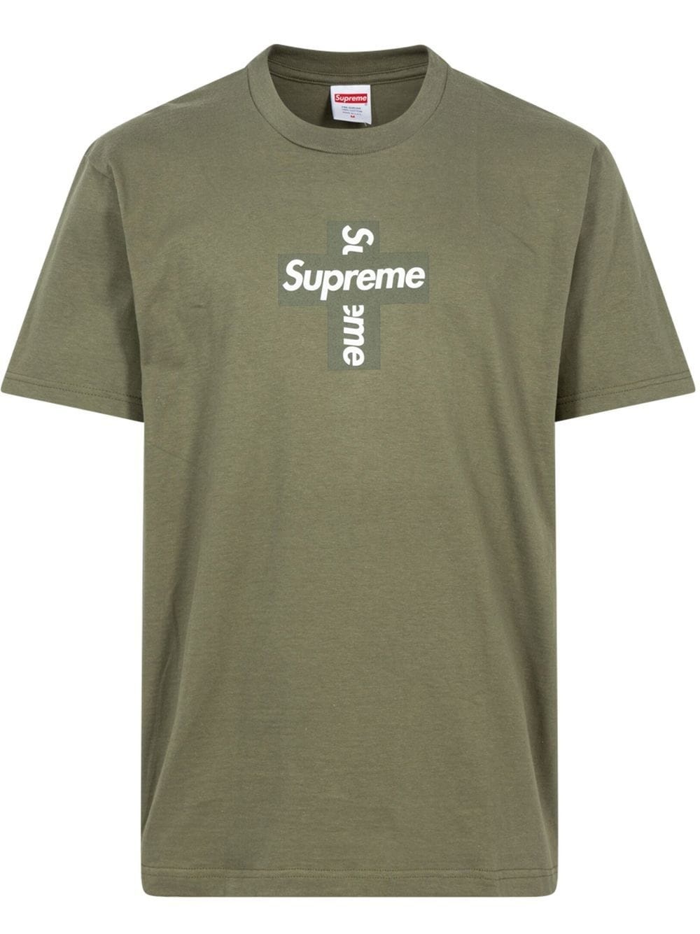 Cross box logo T-shirt - 1