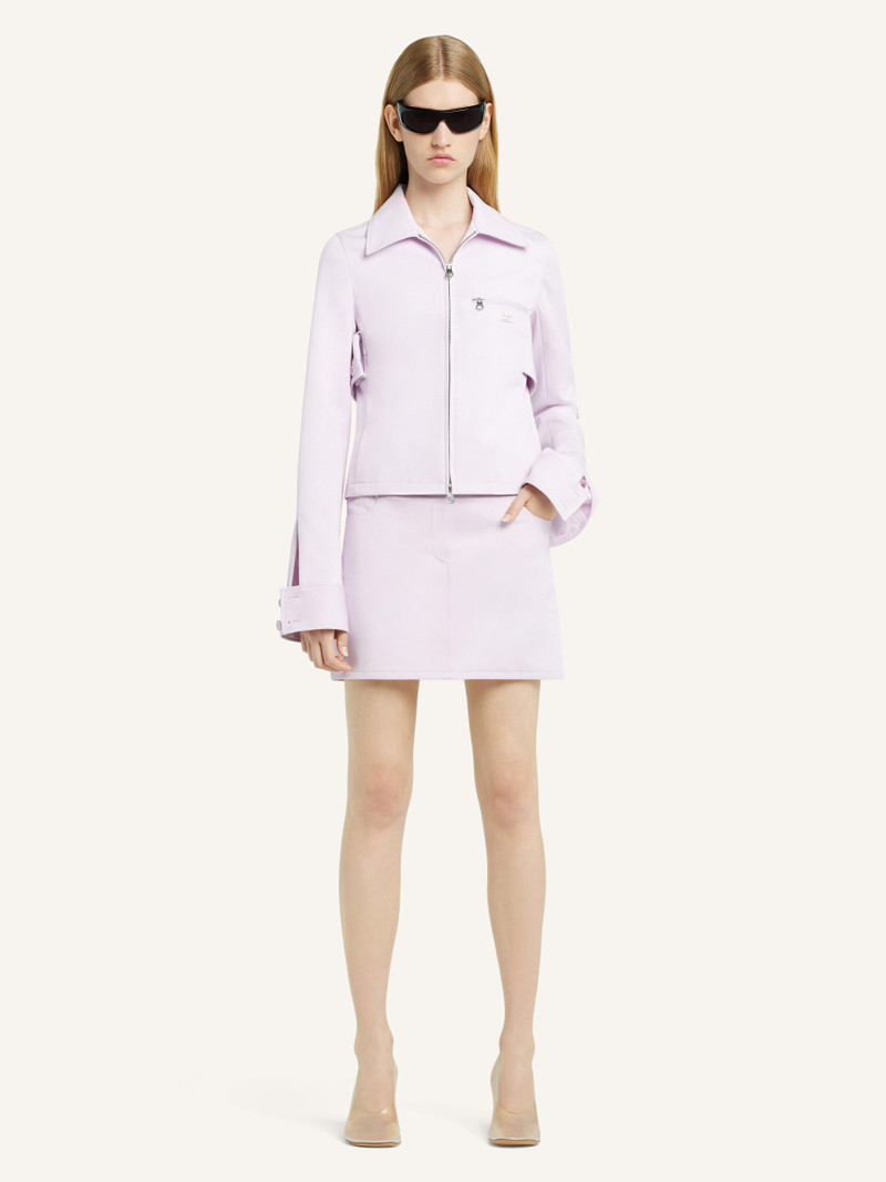 courrèges CITY ZIPPED JACKET outlook